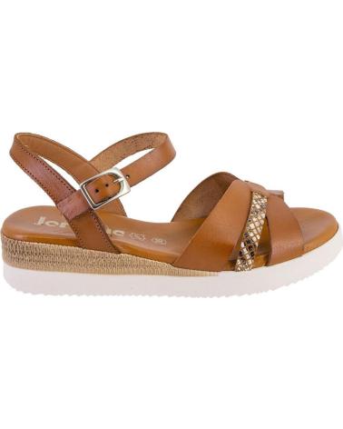 JORDANA SANDALIAS 4854-2489 DE PIEL EN COLOR CUERO