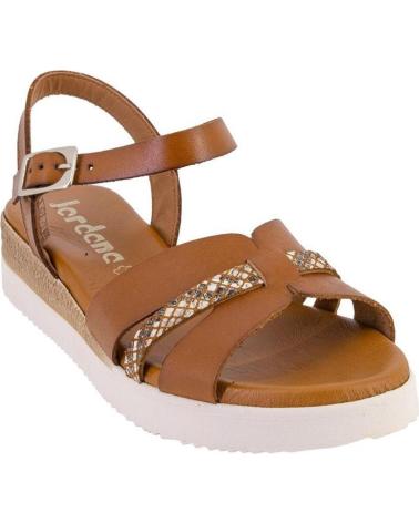 JORDANA SANDALIAS 4854-2489 DE PIEL EN COLOR CUERO