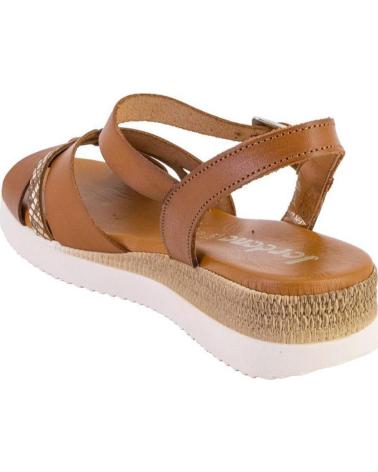 JORDANA SANDALIAS 4854-2489 DE PIEL EN COLOR CUERO