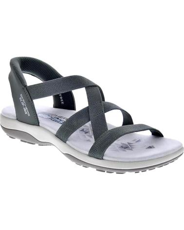 SKECHERS ZAPATOS ZAPATOS MUJER SANDALIAS MODELO REGGAE SLIM COLOR VER VERDE