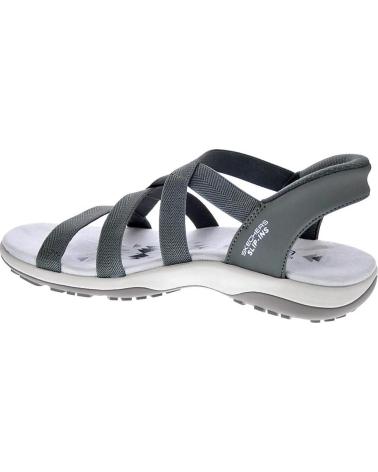 SKECHERS ZAPATOS ZAPATOS MUJER SANDALIAS MODELO REGGAE SLIM COLOR VER VERDE
