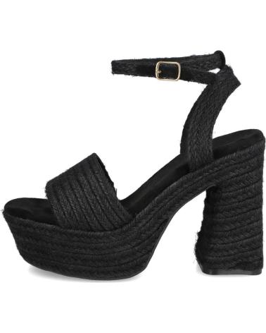 PINKDESERT TF2951 SANDALIAS DE TACON Y PLATAFORMA MUJER NEGRO