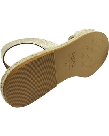 POPA SANDALIAS MUJER MUJER JUNCAL AMARILLO