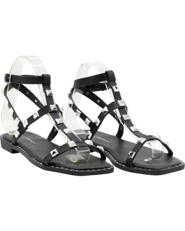 STAY SANDALIAS PASTOR 60-2066 CON TACHUELAS NEGRO