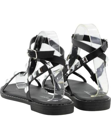 STAY SANDALIAS PASTOR 60-2066 CON TACHUELAS NEGRO