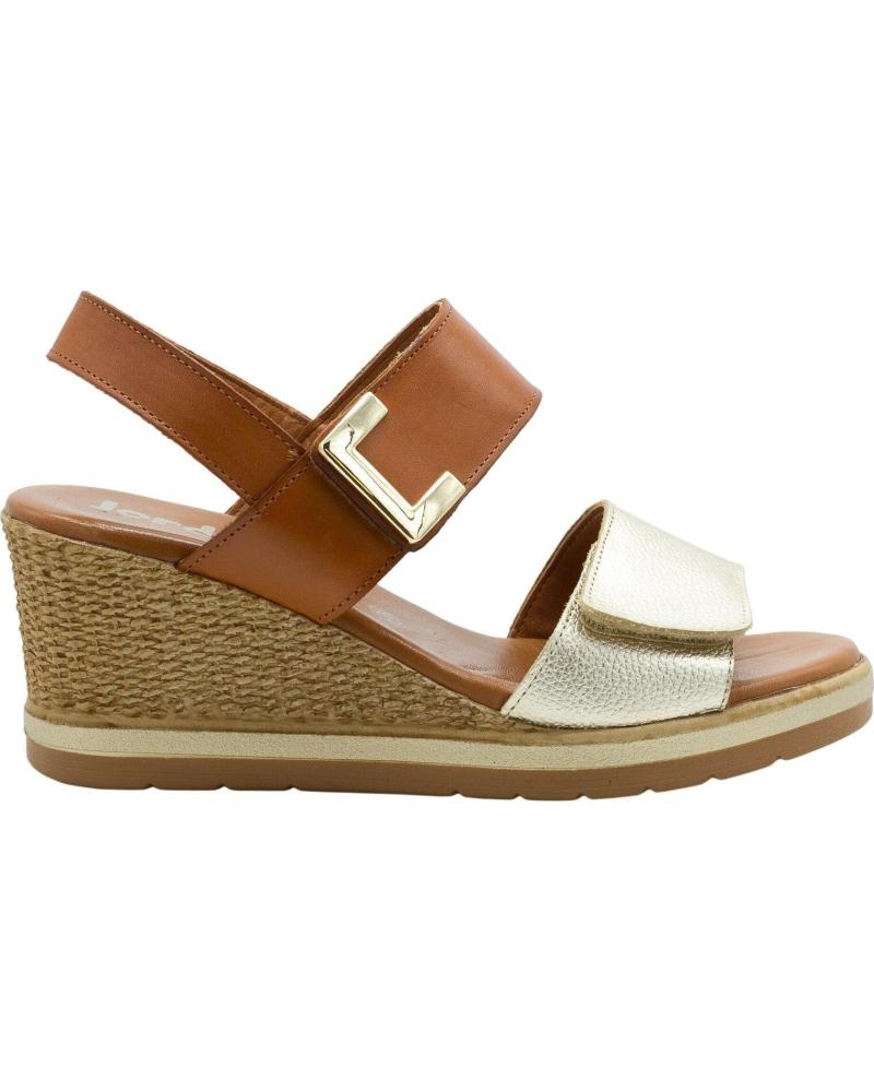 JORDANA SANDALIAS DE CUÑA 4990 REFERENCIA 1185922 CUERO