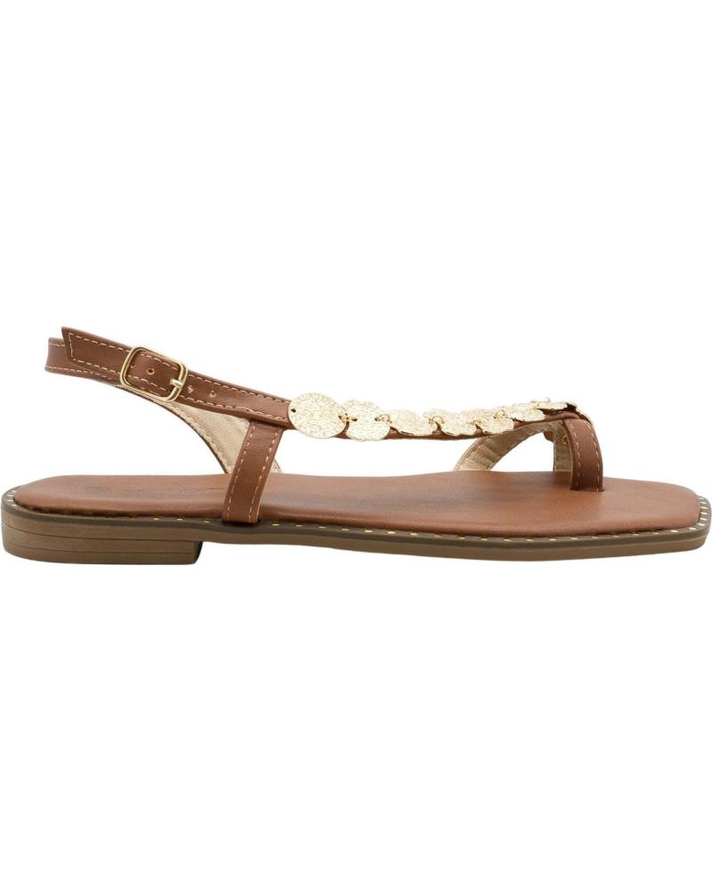 STAY SANDALIAS TIPO TANGA PASTOR 60-2070 COLOR CAMEL