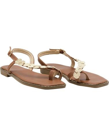 STAY SANDALIAS TIPO TANGA PASTOR 60-2070 COLOR CAMEL