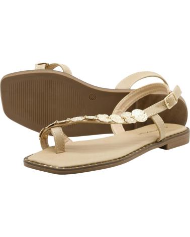 STAY SANDALIAS PLANAS PASTOR 60-2070 EN BEIGE