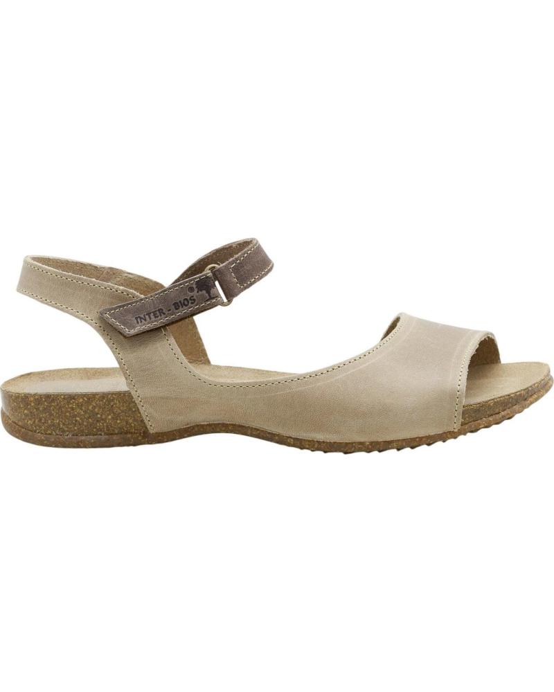 INTERBIOS SANDALIAS 4458 BEIGE
