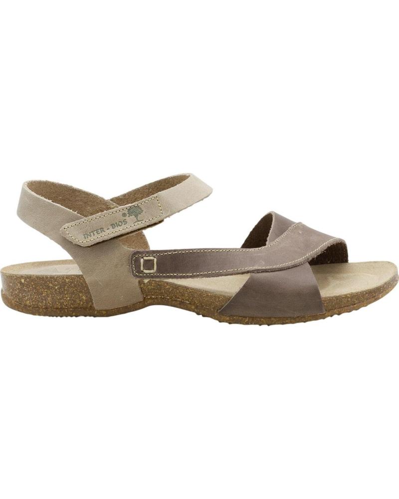 INTERBIOS SANDALIAS 4487 TAUPE
