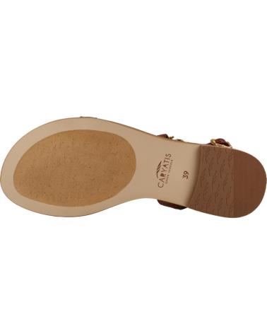 CARYATIS SANDALIAS MUJER 622609C MARRÓN BROWN