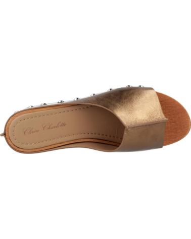 CLAIRE CHARLOTTE ZUECOS MUJER LUNACC BRONCE REF 1186931 BRONZE