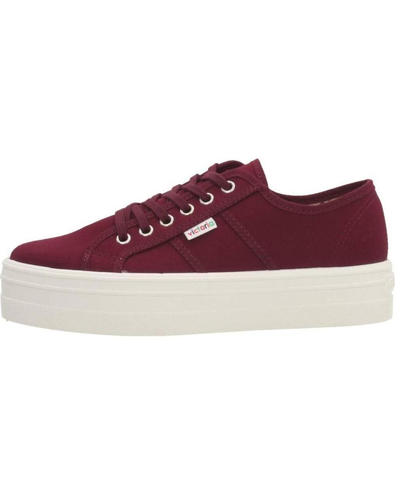VICTORIA ZAPATILLAS MODELO 109200 PLATAFORMA BURDEOS REF 1186944