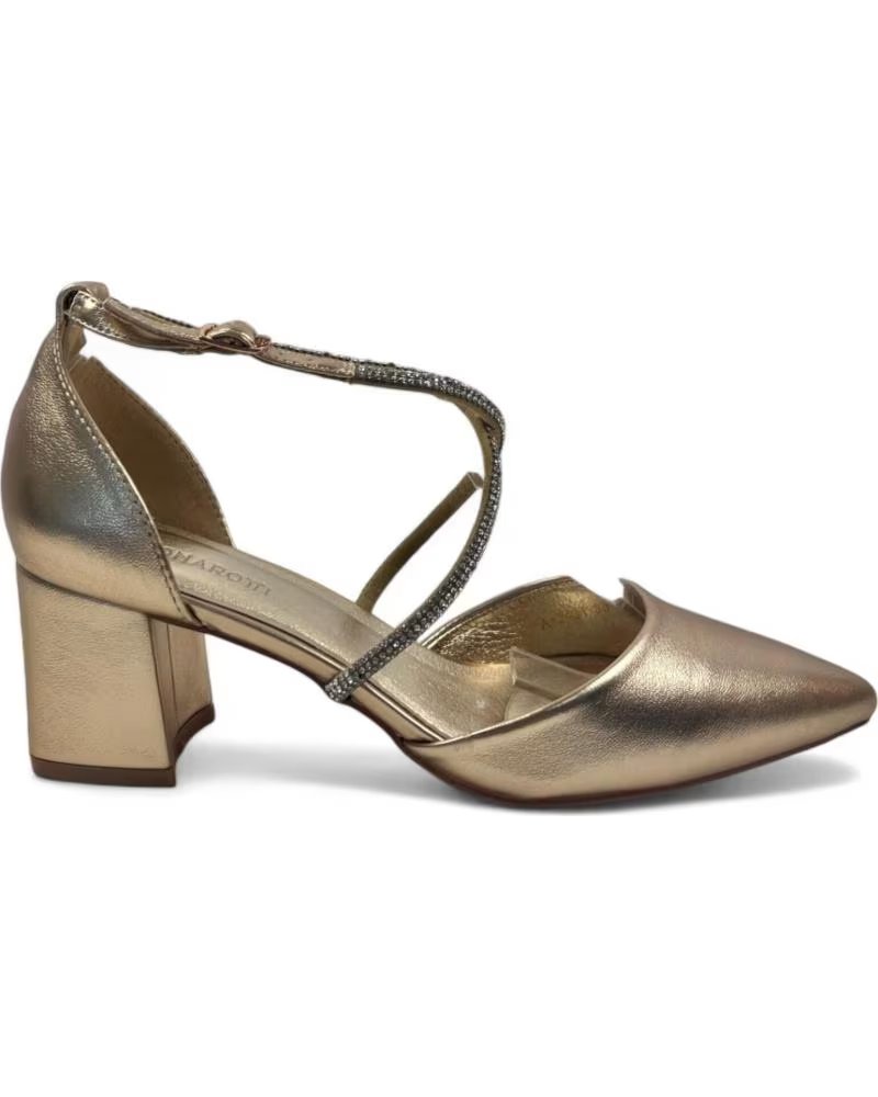 TIMBOS SANDALIA TACÓN FIESTA 132732 ORO AMARILLO