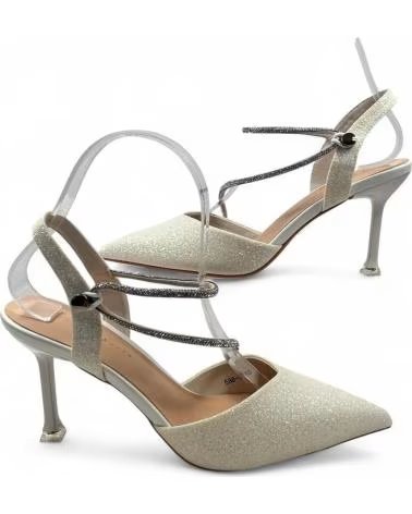 TIMBOS SANDALIA DE TACÓN FIESTA 132719 BLANCO
