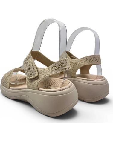TIMBOS SANDALIA CUÑA 132702 BEIGE