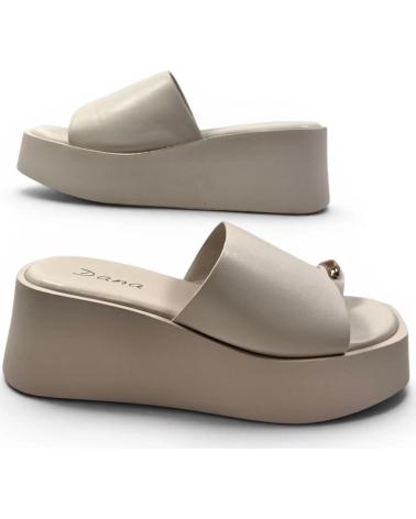 TIMBOS ZUECO PLATAFORMA BEIGE REF 1187053