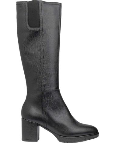Botas de Mujer CALLAGHAN BOTAS PIEL NEGRAS CANA ALTA CONFORT INDIOS NEGRO