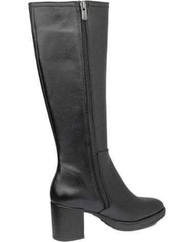 Botas de Mujer CALLAGHAN BOTAS PIEL NEGRAS CANA ALTA CONFORT INDIOS NEGRO