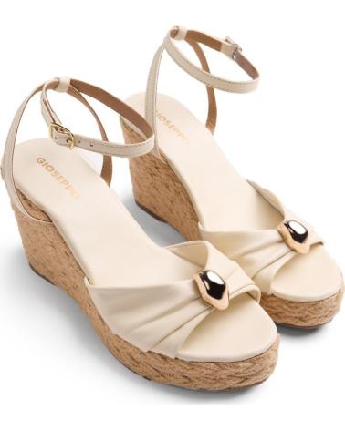 GIOSEPPO SANDALIAS PLATAFORMA MUJER 79070 OFF-WH HIELO