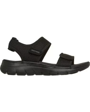SKECHERS SANDALIAS SUMMITS CUTE MARK NEGRAS NEGRO