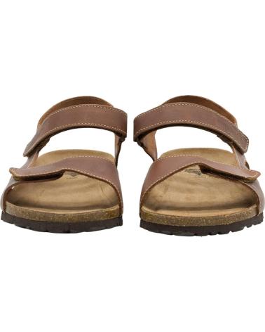 INTERBIOS SANDALIAS INTER-BIOS 9536 DE PIEL COLOR CUERO