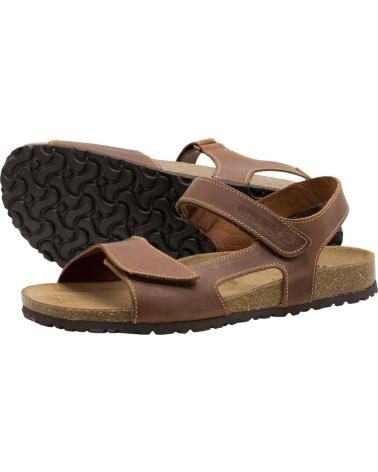 INTERBIOS SANDALIAS INTER-BIOS 9536 DE PIEL COLOR CUERO