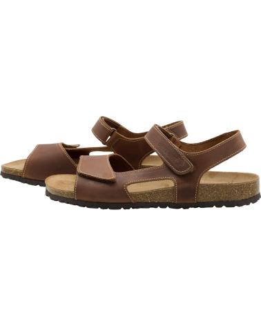 INTERBIOS SANDALIAS INTER-BIOS 9536 DE PIEL COLOR CUERO