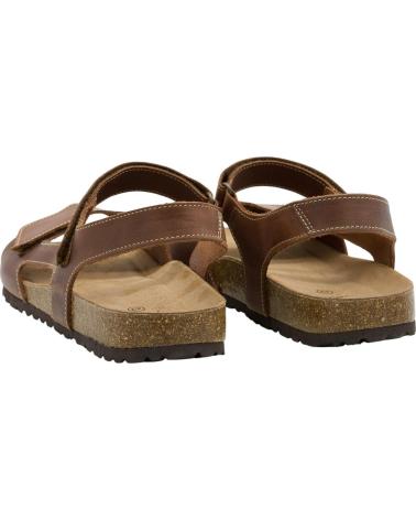INTERBIOS SANDALIAS INTER-BIOS 9536 DE PIEL COLOR CUERO