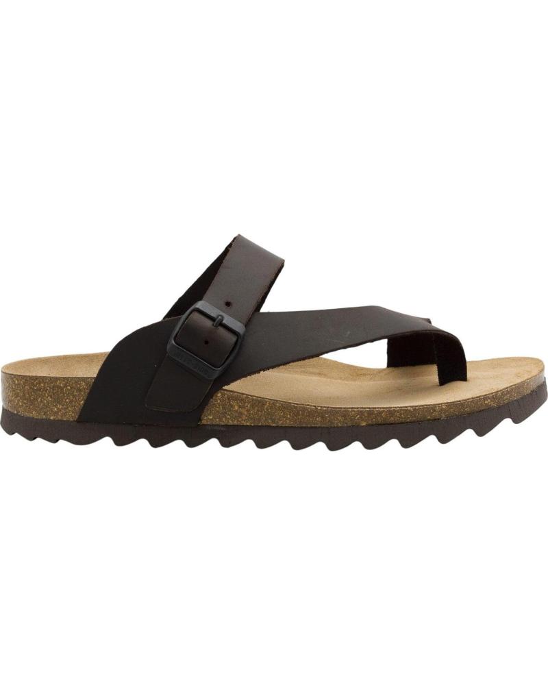 INTERBIOS SANDALIAS 9511-SM CON AJUSTE DE HEBILLA MARRóN