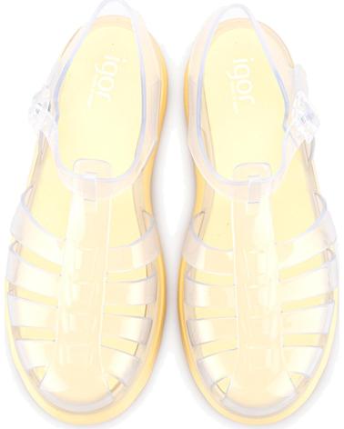 IGOR SANDALIA S10361 VEGA CRISTAL VAINILLA