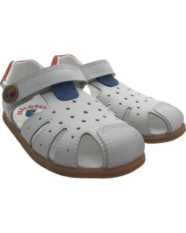 SANDALIAS BAREFOOT PABLOSKY DE PIEL BLANCO