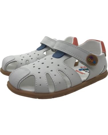 SANDALIAS BAREFOOT PABLOSKY DE PIEL BLANCO