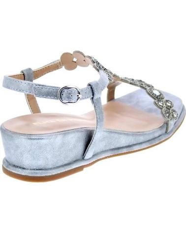 ALMA EN PENA SANDALIAS EN MODELO V2651413 EN TONO PLATA CON PEDRERÍA