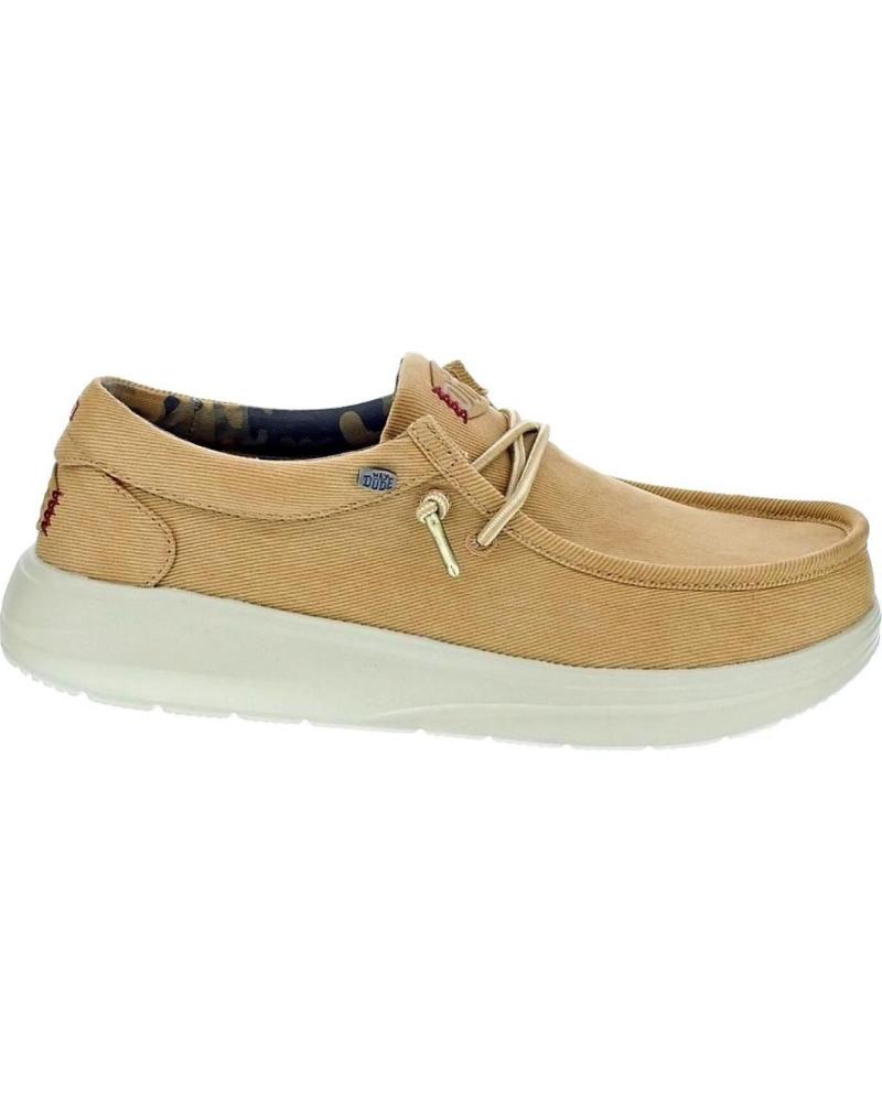 HEY DUDE MOCASINES WALLY COMF COLOR MARRÓN