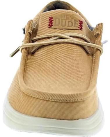 HEY DUDE MOCASINES WALLY COMF COLOR MARRÓN