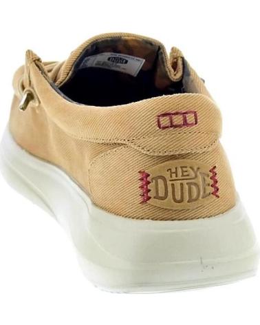 HEY DUDE MOCASINES WALLY COMF COLOR MARRÓN