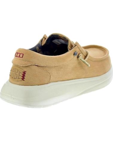 HEY DUDE MOCASINES WALLY COMF COLOR MARRÓN