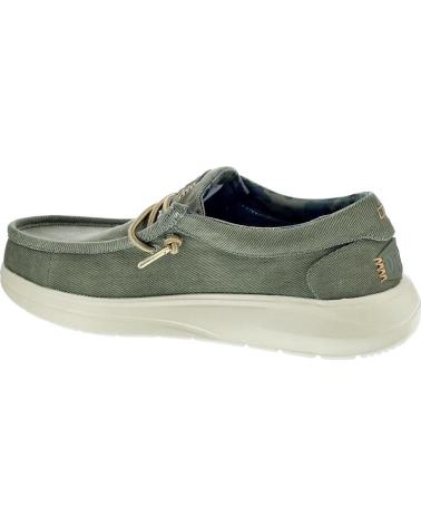 HEY DUDE MOCASINES WALLY COMF VERDE