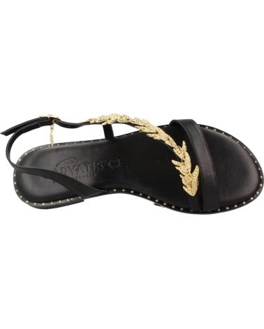 CARYATIS SANDALIAS MODELO 622609C EN NEGRO BLACK