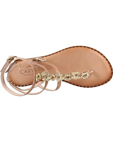 CARYATIS SANDALIAS MODELO 621008C EN TONO BEIS CAMEL