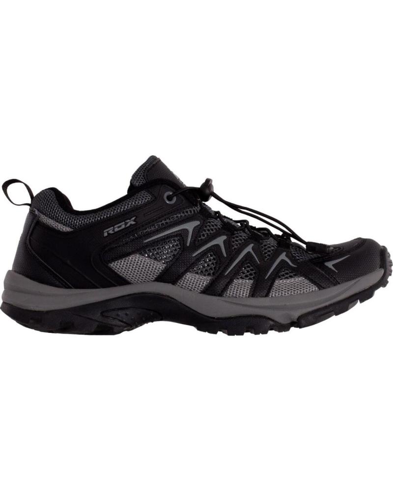 ROX ZAPATILLAS DE TREKKING MULHACEN NEGRO-GRIS