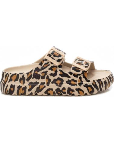XTI SANDALIAS 098-142550 EN MORADO PARA MUJER LEOPARDO