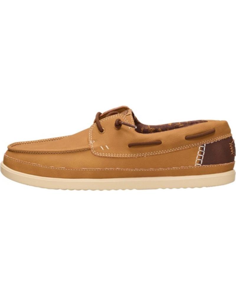 HEY DUDE SAPATOS NÁUTICOS HARBOR LO CLASSIC CASTANHO MARRóN