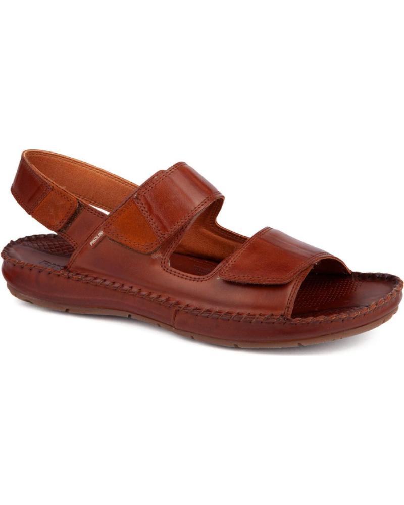 PIKOLINOS SANDALIAS 06J-0017C1 DE PIEL MARRóN