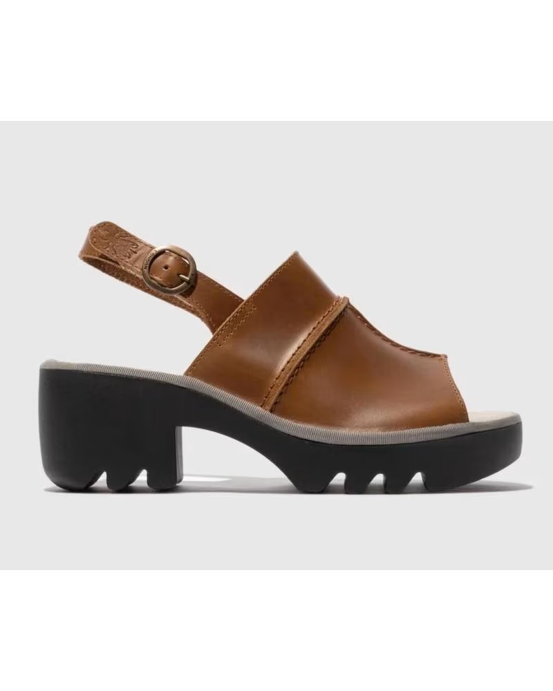 FLY LONDON SANDALIA TUPI 495 MARRÓN