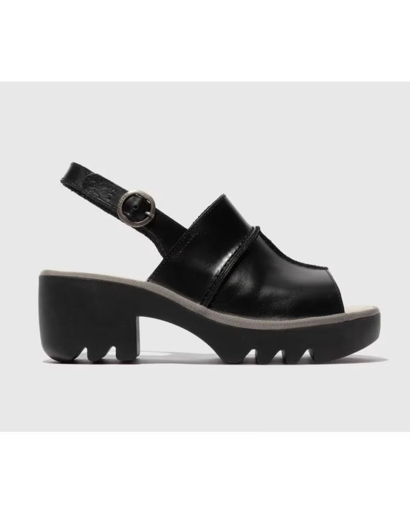 FLY LONDON SANDALIA TUPI NEGRO