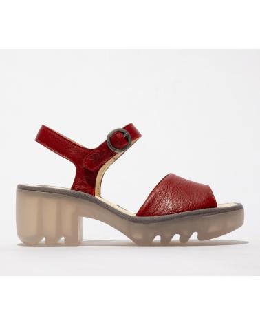 FLY LONDON SANDALIA TULL 503 ROJA ROJO