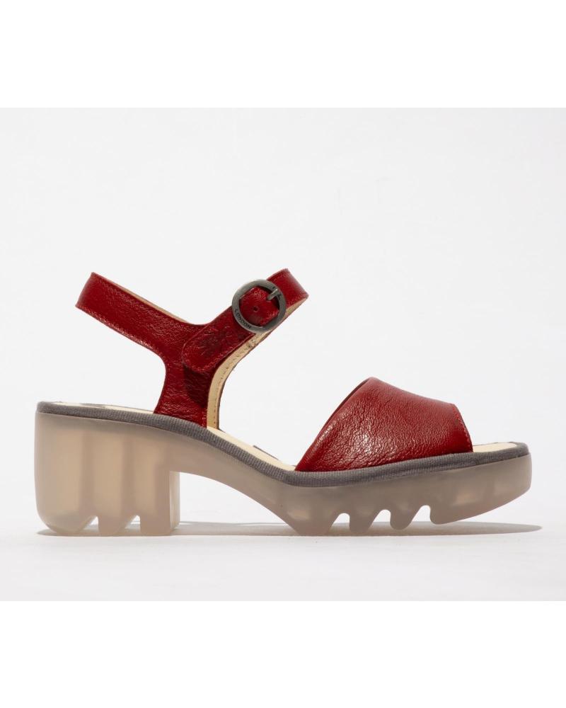 FLY LONDON SANDALIA TULL 503 ROJA ROJO